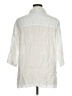 Sigrid Olsen 100% Linen Ivory 3/4 Sleeve Button-Down Shirt Size 1X - photo 2