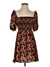 RESA Floral Orange Casual Dress Size S - photo 1