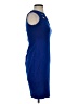 Rebecca B. 100% Polyester Solid Blue Cocktail Dress Size 2 - photo 4