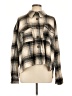 La Miel 100% Polyester Plaid Tan Jacket Size L - photo 1