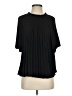 Vince. 100% Polyester Black Short Sleeve Blouse Size S - photo 1