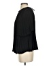 Vince. 100% Polyester Black Short Sleeve Blouse Size S - photo 5