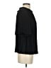 Vince. 100% Polyester Black Short Sleeve Blouse Size S - photo 4