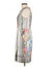 Nanette Lepore Print Gray Casual Dress Size 10 - photo 5
