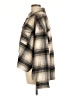 La Miel 100% Polyester Plaid Tan Jacket Size L - photo 5