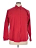 Port Authority Solid Red Long Sleeve Button-Down Shirt Size XL - photo 1