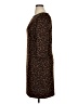 Talbots Animal Print Brown Casual Dress Size 14 - photo 5