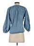 Levi's 100% Cotton Blue 3/4 Sleeve Button-Down Shirt Size XS - photo 2