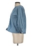 Levi's 100% Cotton Blue 3/4 Sleeve Button-Down Shirt Size XS - photo 5