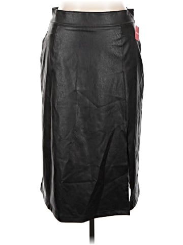 SPANX Faux Leather Skirt (view 1)