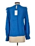 Reiss Blue Long Sleeve Blouse Size 0 - photo 2