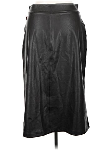 SPANX Faux Leather Skirt (view 2)