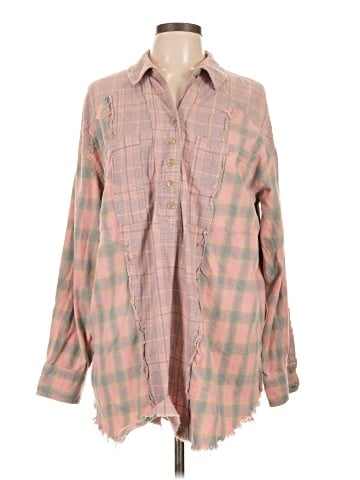 We the Free Long Sleeve Button-Down Shirt (view 1)