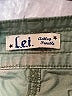 L.e.i. Solid Green Khaki Shorts Size 17 - photo 3