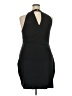 City Chic Solid Black Cocktail Dress Size 20 Plus (L) - photo 2