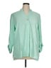 Ruby Rd. Green 3/4 Sleeve Blouse Size XL - photo 1