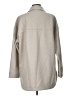 Banana Republic 100% Polyester Gray Coat Size L - photo 2