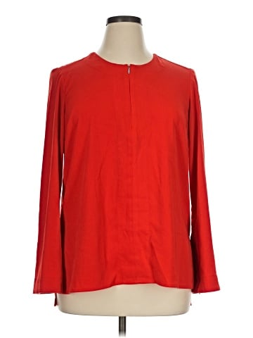 Jones New York Long Sleeve Blouse (view 1)