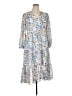 Joie 100% Polyester Print Blue Casual Dress Size XL - photo 1