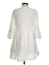 Mud Pie White Casual Dress Size S - photo 2