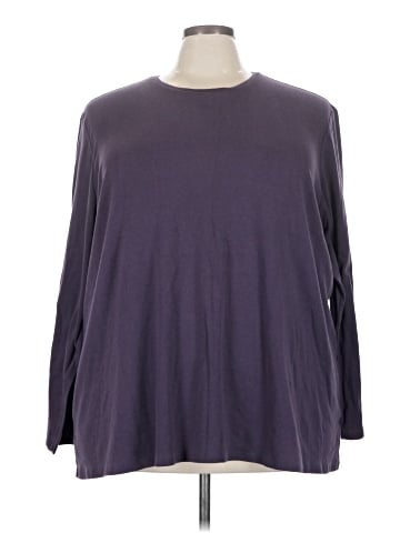 Lane Bryant 3/4 Sleeve T-Shirt (view 1)