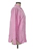 J.Crew 100% Cotton Color Block Pink Long Sleeve Button-Down Shirt Size 8 - photo 4