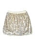Crewcuts 100% Cotton Metallic Silver Skirt Size 4 - 5 - photo 1