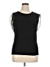 Tahari Black Sleeveless Top Size XL - photo 1