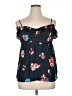 American Eagle Outfitters 100% Polyester Black Sleeveless Blouse Size XL - photo 1
