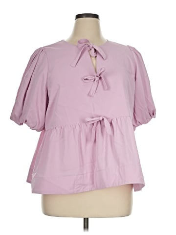 Entro Short Sleeve Blouse (view 1)