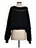Free People Solid Black Pullover Sweater Size S - photo 2