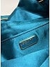 Prada 100% Satin Teal Clutch One size - photo 9