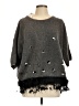 Zara Gray Poncho Size Lg - XL - photo 1