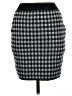Bar III Houndstooth Gray Casual Skirt Size M - photo 2