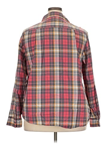 Cato Long Sleeve Button-Down Shirt (view 2)