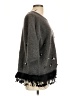Zara Gray Poncho Size Lg - XL - photo 4
