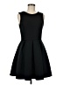 ASOS Solid Black Cocktail Dress Size 8 - photo 1