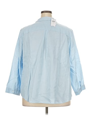 J.Jill 3/4 Sleeve Button-Down Shirt (view 2)