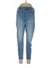 American Eagle Outfitters Solid Blue Jeans Size 12 short - photo 1