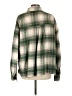 La Miel 100% Polyester Plaid Green Jacket Size L - photo 2