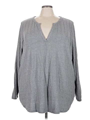 Lane Bryant Long Sleeve T-Shirt (view 1)