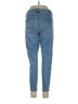 American Eagle Outfitters Solid Blue Jeans Size 12 short - photo 2