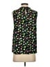 Ann Taylor Black Sleeveless Blouse Size S - photo 2