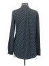 Equipment 100% Polyester Polka Dots Blue Long Sleeve Blouse Size XS - photo 2