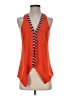 Rieley 100% Polyester Orange Sleeveless Blouse Size S - photo 1