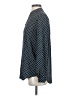 Equipment 100% Polyester Polka Dots Blue Long Sleeve Blouse Size XS - photo 5