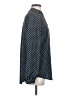 Equipment 100% Polyester Polka Dots Blue Long Sleeve Blouse Size XS - photo 4