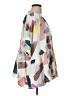 Entro 100% Polyester Color Block Pink 3/4 Sleeve Blouse Size L - photo 4