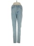 Express Stripes Blue Jeans Size 4 - photo 1