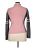 Relativity 100% Cotton Color Block Pink Turtleneck Sweater Size XL - photo 2